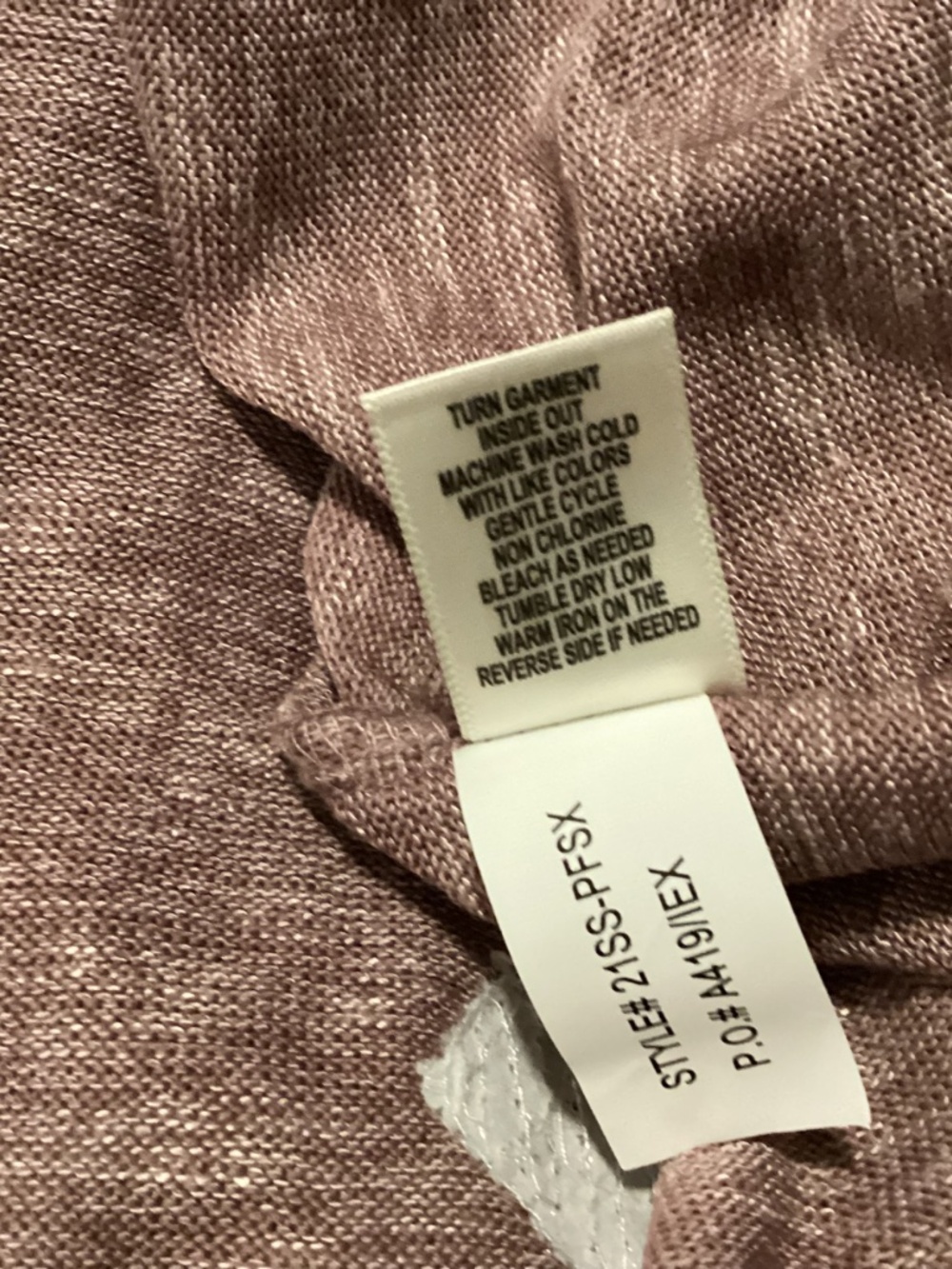 Tru self women's sweater with hearts, size 2X - Picture 5 of 10